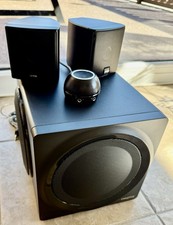 Creative GigaWorks T3 Lautsprecher 2.1 Plus Canton CX Mini Micro Subwoofer  PC