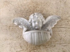 Alter Weihwasserkessel Engel Bisquitporzellan Shabby Brocante Nostalgie Landhaus