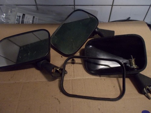 Rück spiegel pvc schwarz - rück,