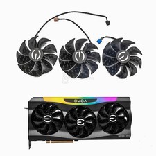 Grafikkarte Lüfter für EVGA RTX 3080 3090 Ti FTW3 Ultra Gaming LHR Black