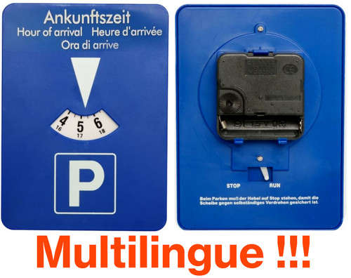 Parkscheibe mit - parkscheibe,