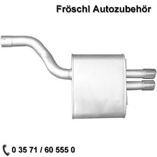 für BMW 5er 525d 530d Touring E60 E61 Endtopf Auspuff Auspuffanlage neu a*