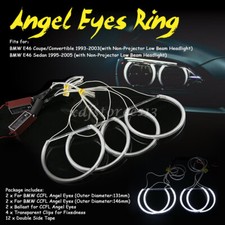 4x Für BMW E46 CCFL LED Angel