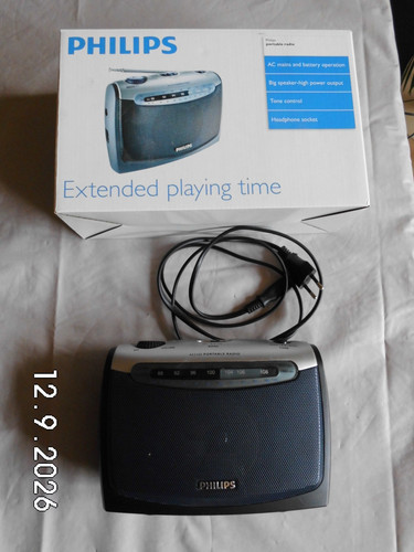 Philips tragbares radio - philips,