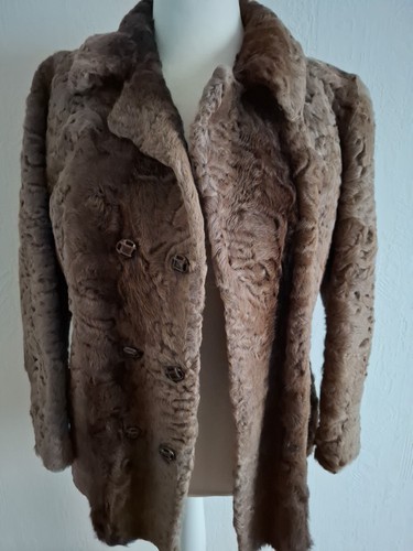 Persianer jacke beige braun - persianer,