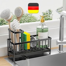 Spülbecken Organizer Küchenablage Schwammhalter Waschbecken Organizer Universal