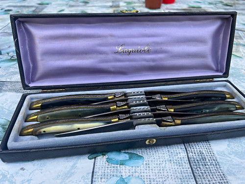 Laguiole steakmesser set - laguiole, steakmesser-set