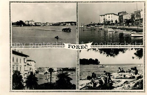 Porec teilansichten strand - teilansichten,