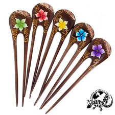 HS 114-- / Hairsticks Haarnadeln Holz Haarschmuck Hairpin Haarstab Haarforke