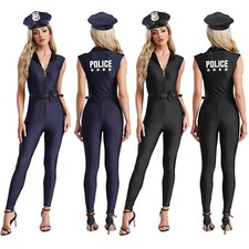 Damen Polizei Kostüm Set