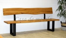 Sitzbank 260 mit Lehne