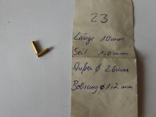 2 Stück Klemmnippel Sram für 3 oder 5 Gang Nabenschaltung Länge Messing Nr.23