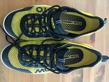 MUSTO CLARKS DYNAMIC PRO SEGELSCHUH UNISEX SCHWARZ-LIME Größe 43 UK9