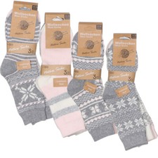 3/6/12 Paar Damen Bunte Winter