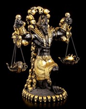 Anubis Figur mit Waage, Herz