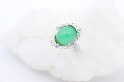 Massiver 750 weißgold - massiver, ring