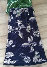 Zara Rock satiniert dunkelblau