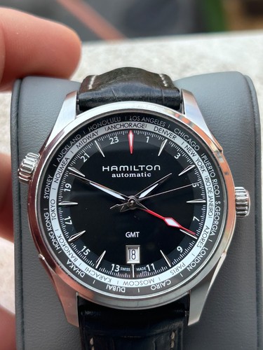 Hamilton jazzmaster gmt - jazzmaster,