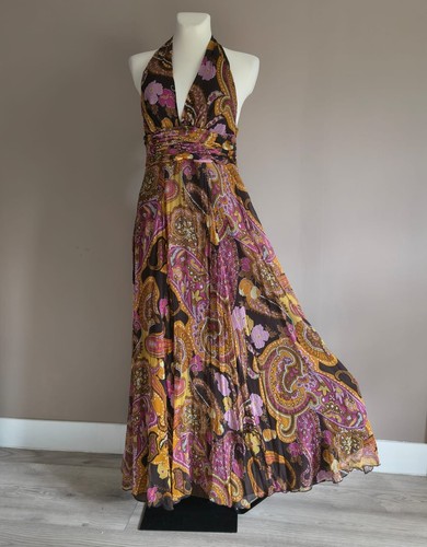 Seidenkleid maxikleid 100 - seidenkleid, 100%