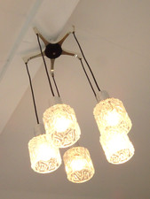 70er Jahre Deckenlampe