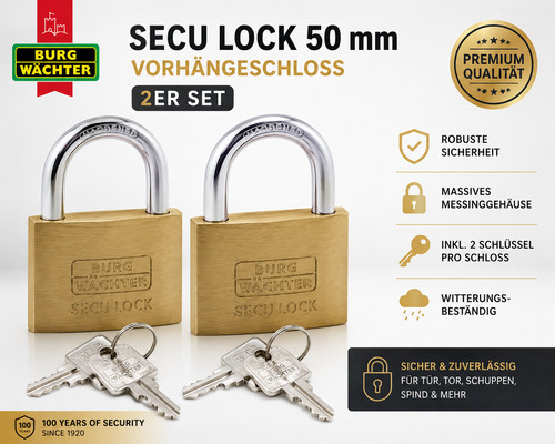 Burg wächter secu lock 50 - 2,