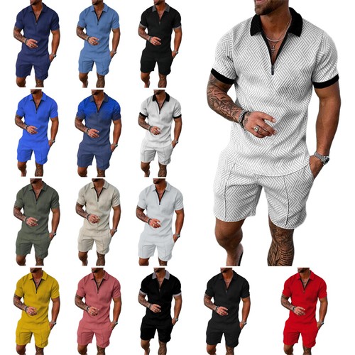 Kurze herren set poloshirt - kurze, und