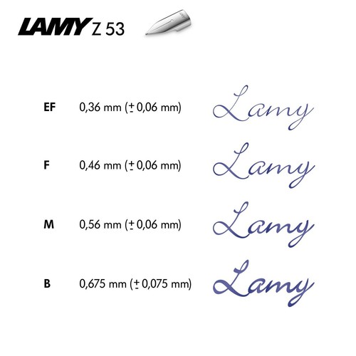 Lamy z53 ersatz feder - z53, (aion)