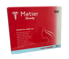 Métier Mesotherapie Kanülen 30G 31G 32G 34G Injektionskanülen Nano Nadel 100 Stk