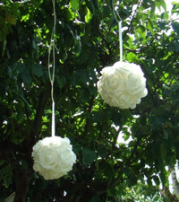 Dekoration zur Hochzeit Kugeln