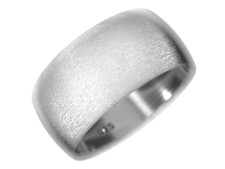 Band Ring 925 Silber Damen Herren Freundschaftsring Partnerring breit Daumenring