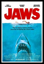 Jaws Alt.  Movie Poster Print