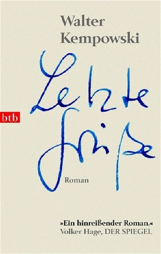Walter kempowski letzte - kempowski, /