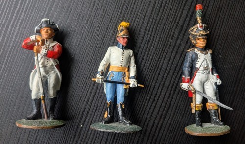 Del prado zinnfiguren - 3x,