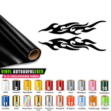 2x Flammen Spiegel Flames 19x4