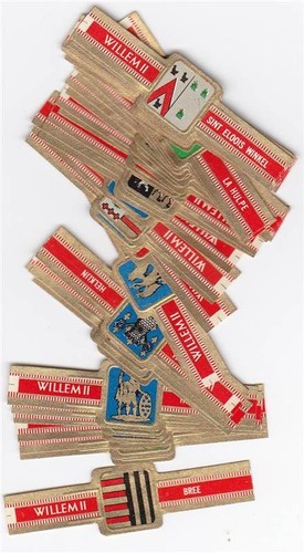 Zigarrenbanderolen willem - 40,