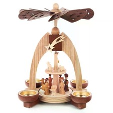 Teelichtpyramide Zweistöckige