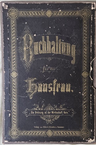 Edler krische haushaltsbuch - &,