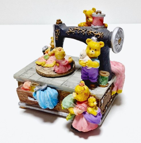 Vintage spieluhr teddybären - vintage,