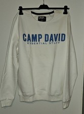 Winter Pullover von Camp David In Weiß Gr. XXL Wie Neu