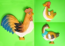 Tierfiguren geschnitzt