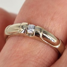 Eleganter Spannring in 585er