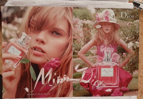 Werbepapier parfum ad - werbepapier,
