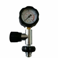 Polaris Prüfmanometer für Pressluftflaschen bis 200 Bar NEU vom Fachhandel !!!