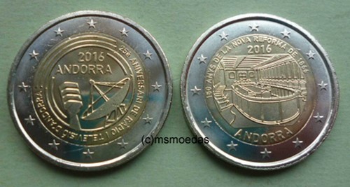 Andorra euro - andorra, 2x