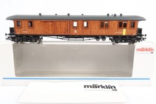 Märklin 4271 schwedischer Post-Gepäckwagen Holzbauweise der SJ H0 in OVP #G3
