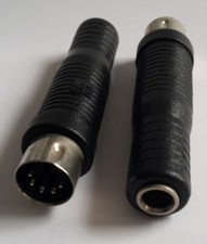 NoName, 1 Stück Adapter, DIN 5pol. 180° St./6,3 Klinke-Buchse stereo, unbenutzt