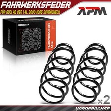 2x Federn Fahrwerksfeder