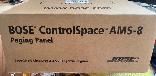 Bose control ams8 paging panel - bose,