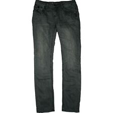 Amor Trust Truth ATT 38 Jeans Hose grau Damen Stretch Straight Jane Low W29 L34