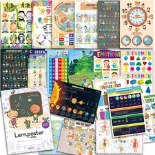 Lernpostermappe 20 Stück